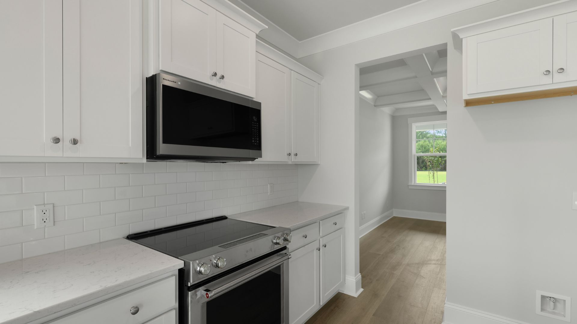 kitchen with stainless steel appliances
