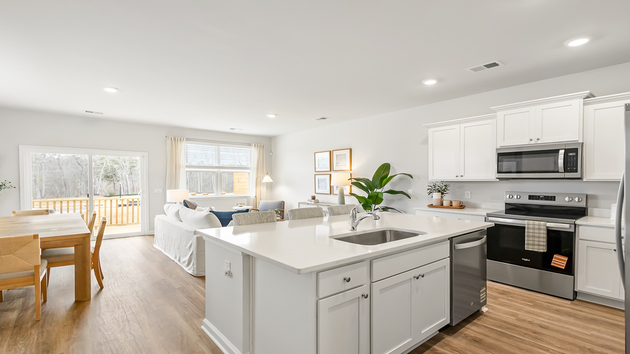 Open concept living room