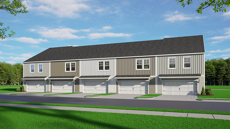 Rear load townhome