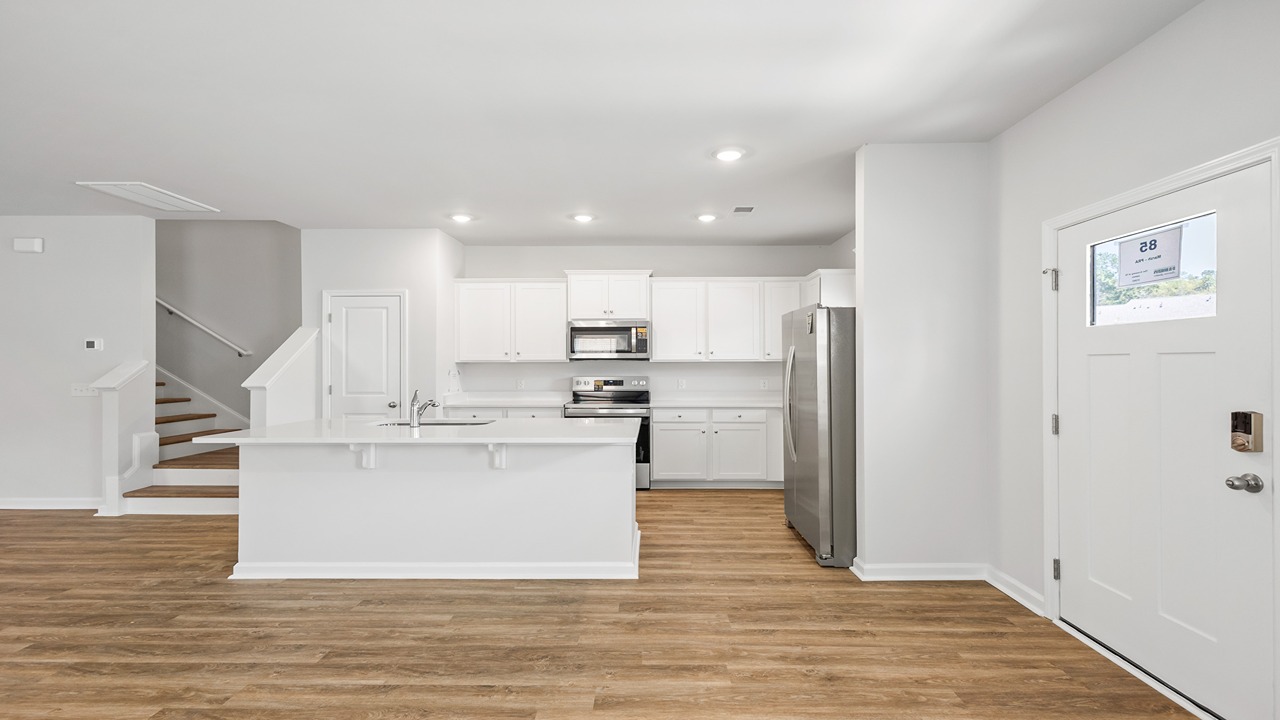 spacious kitchen