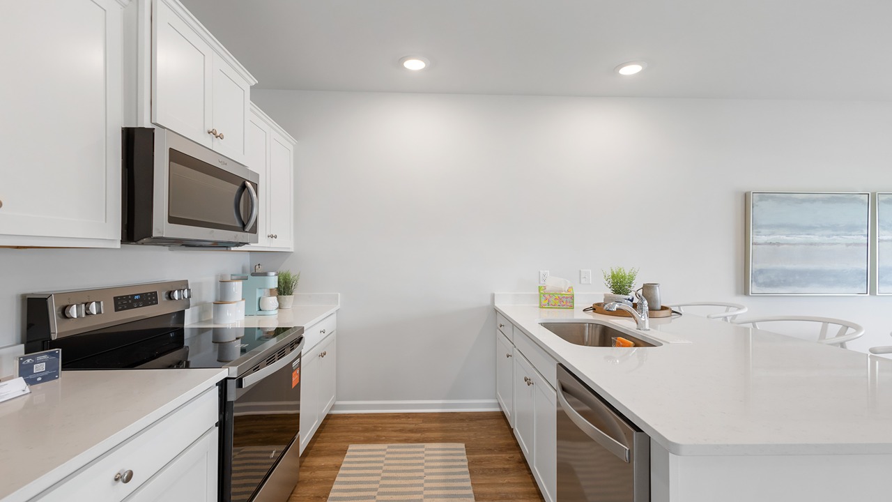 spacious kitchen