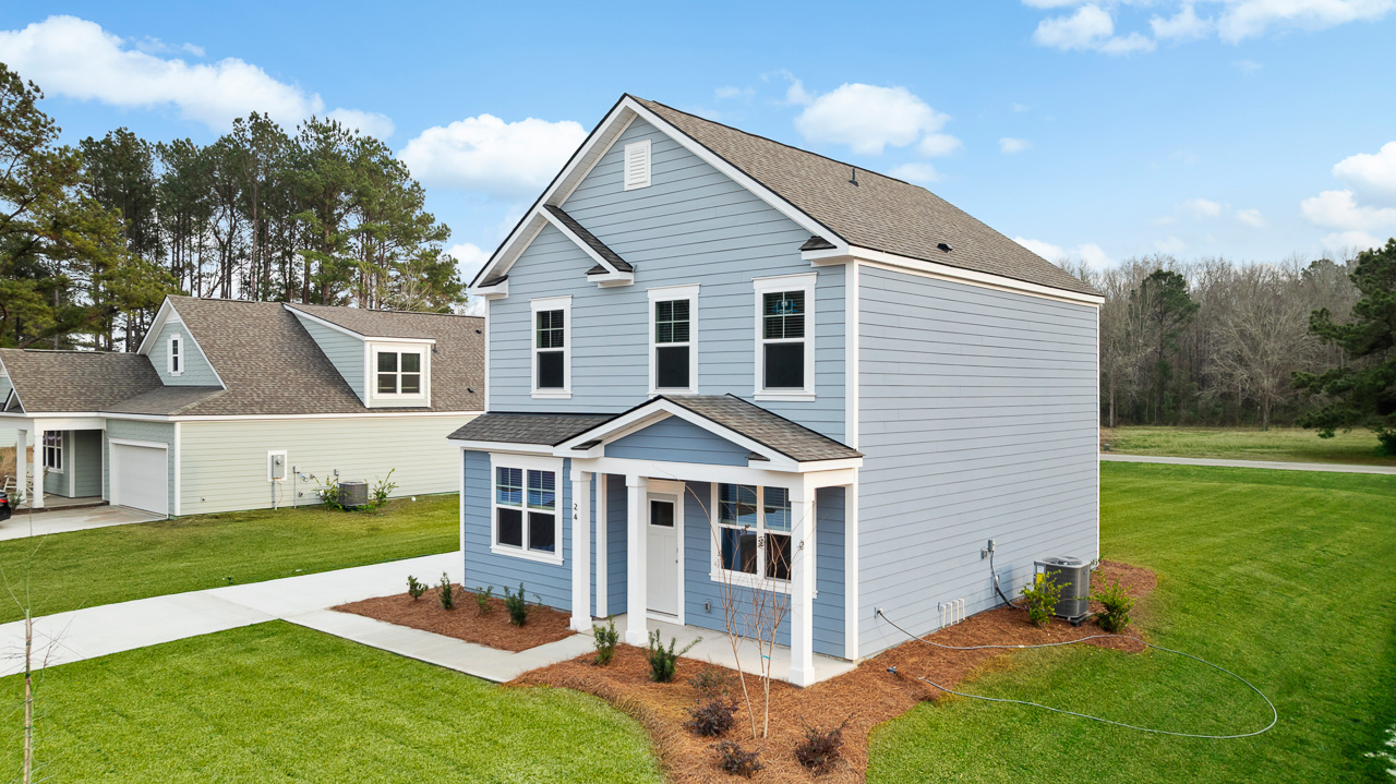 Home situated on large lots