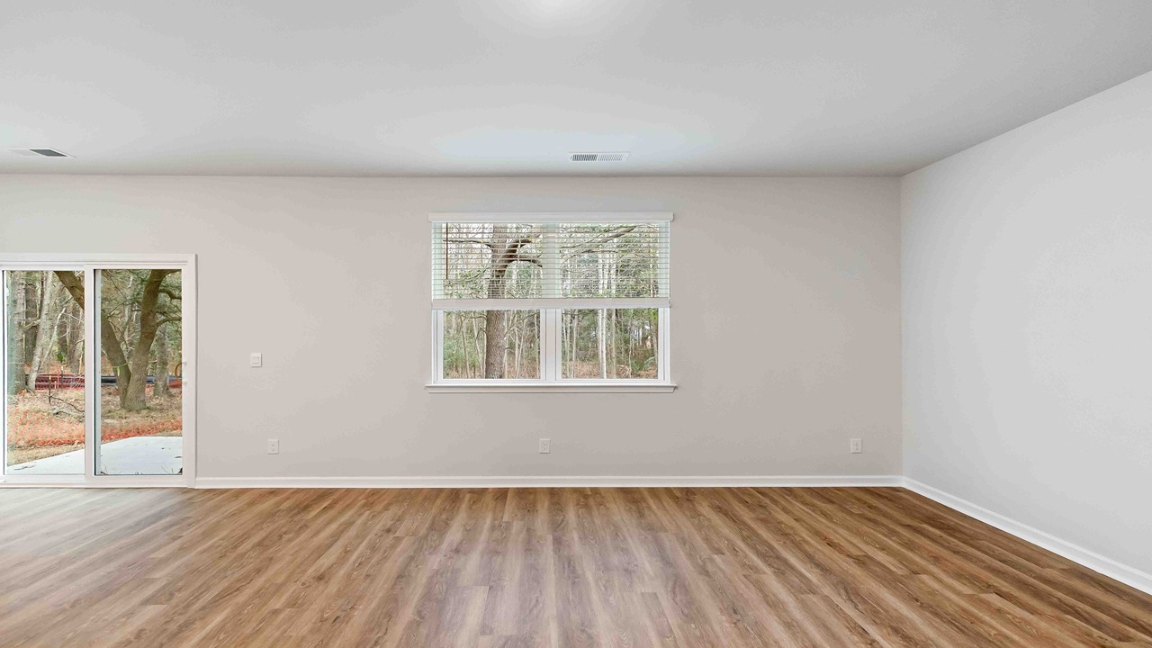 Open concept interiors