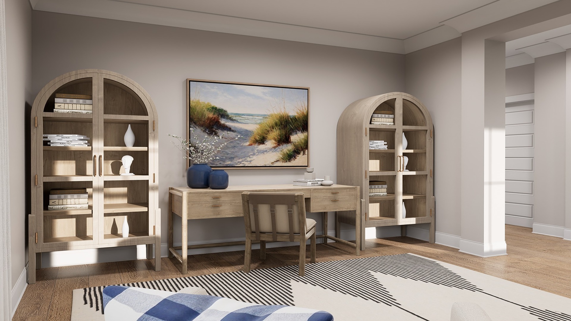 Flex room located across from formal fining area and foyer.