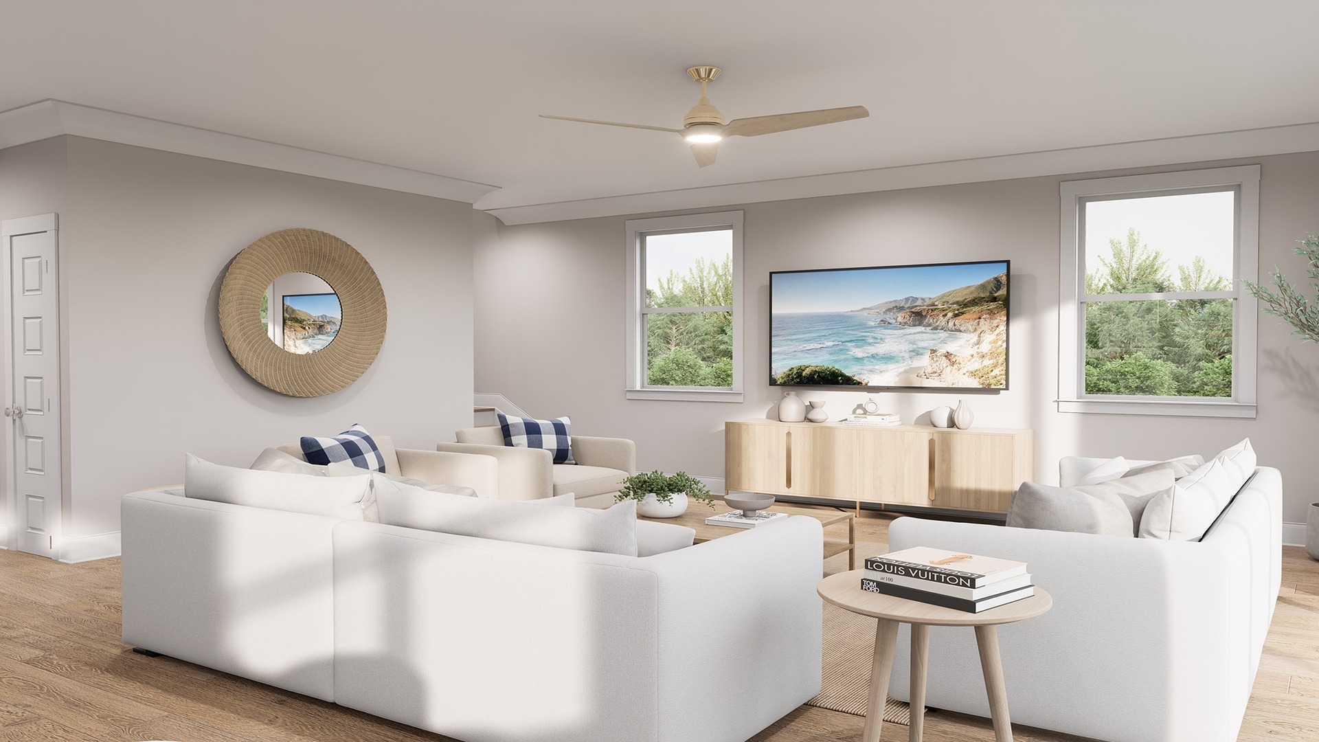 Enjoy entertaining guest and family in the family room.