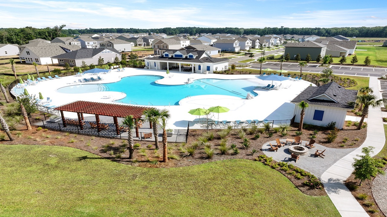 Overview of community amenity area