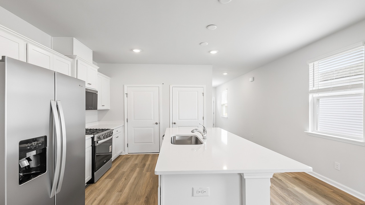 open concept kitchen