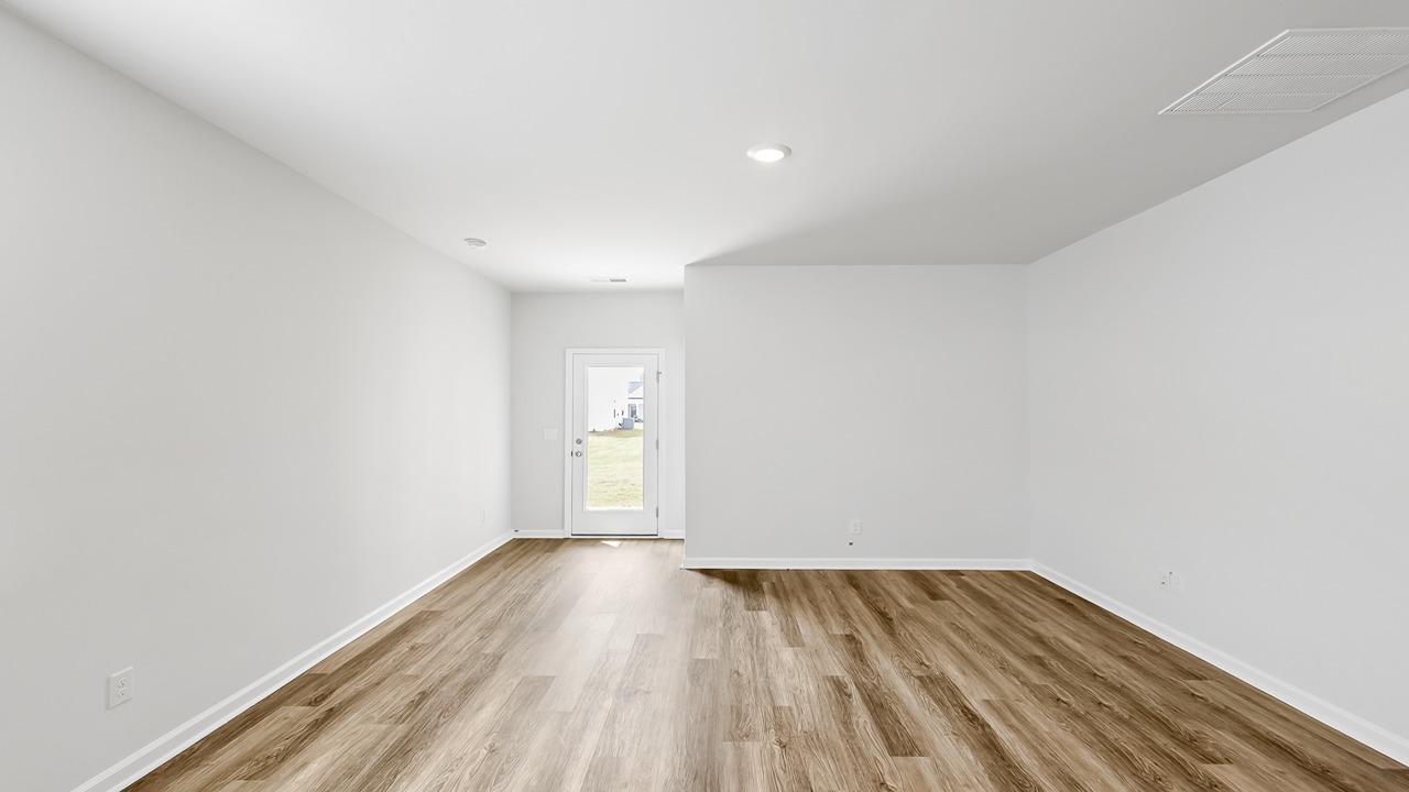 spacious living room