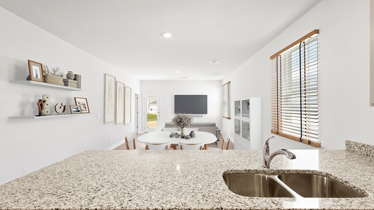 open concept first floor