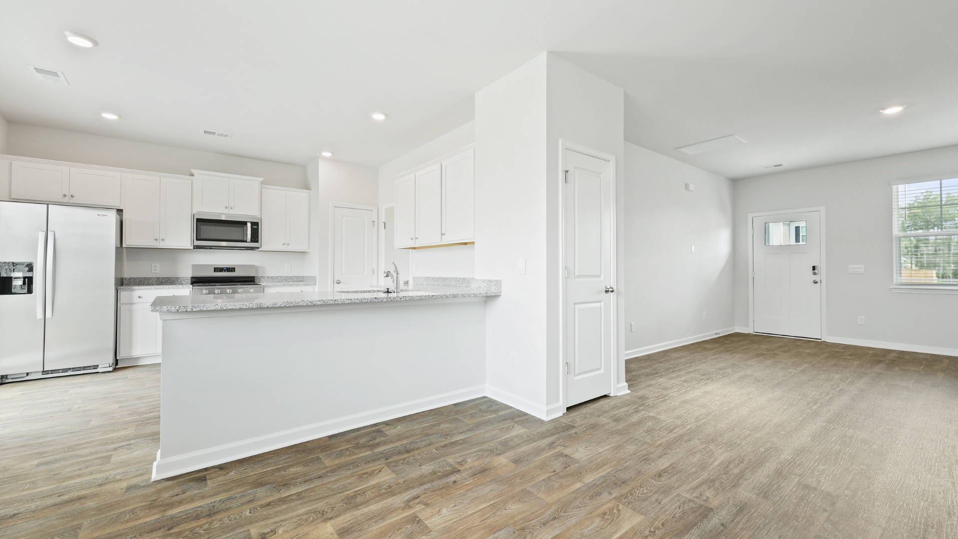 Open concept floorpla