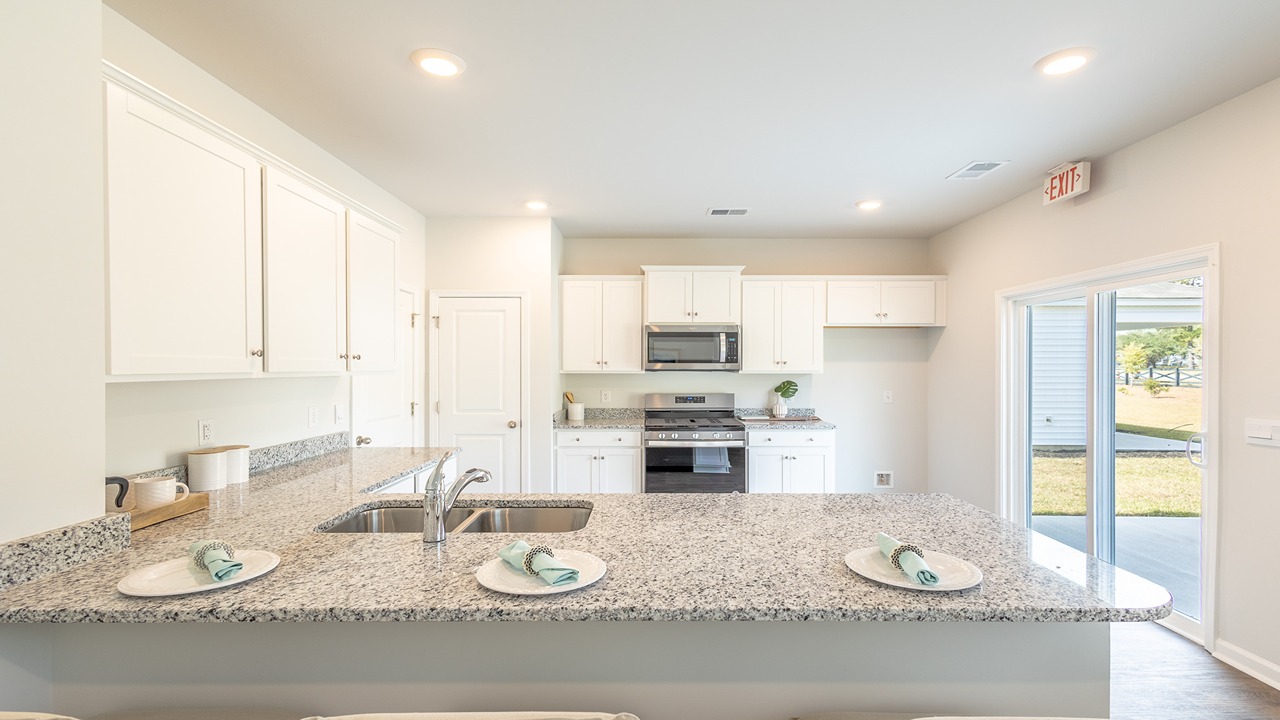 open concept kitchen