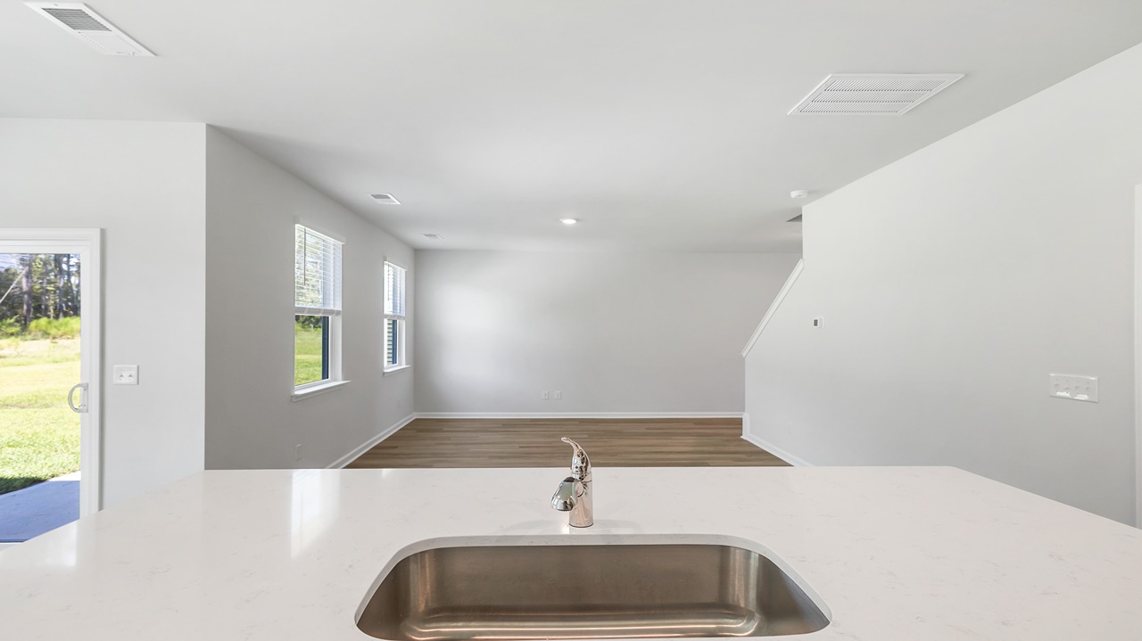 kitchen with island