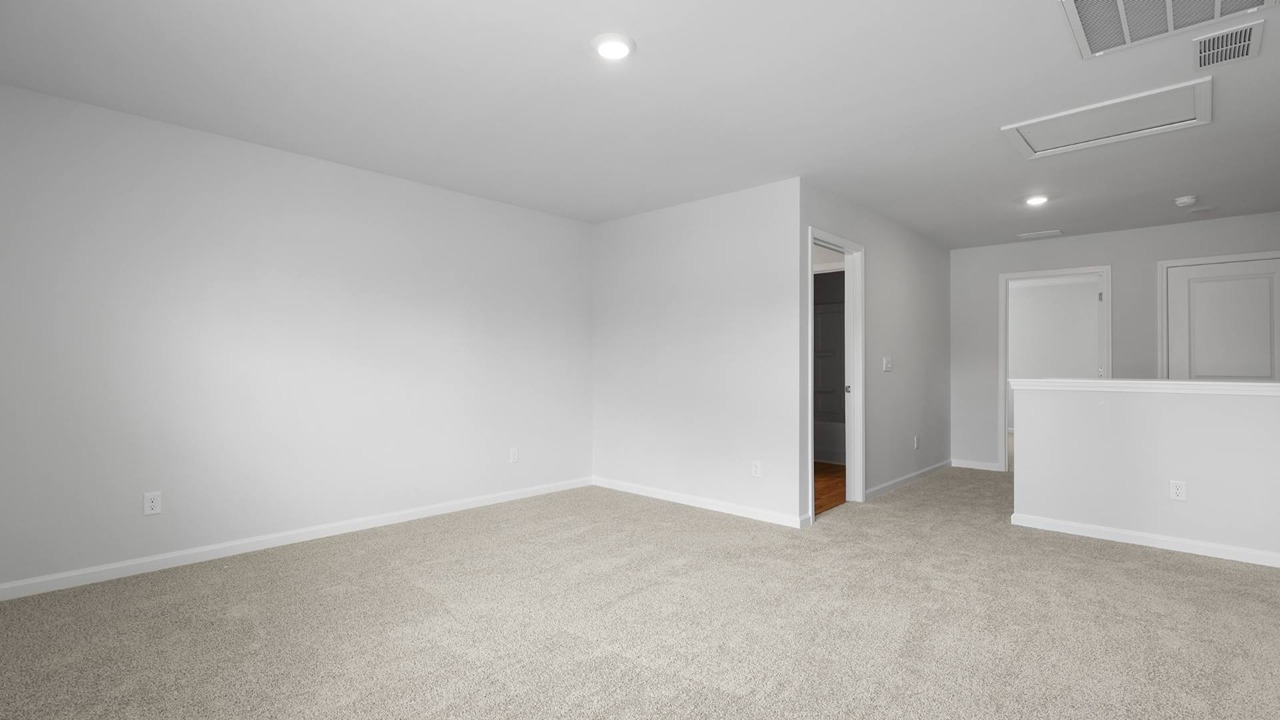 upstairs loft area
