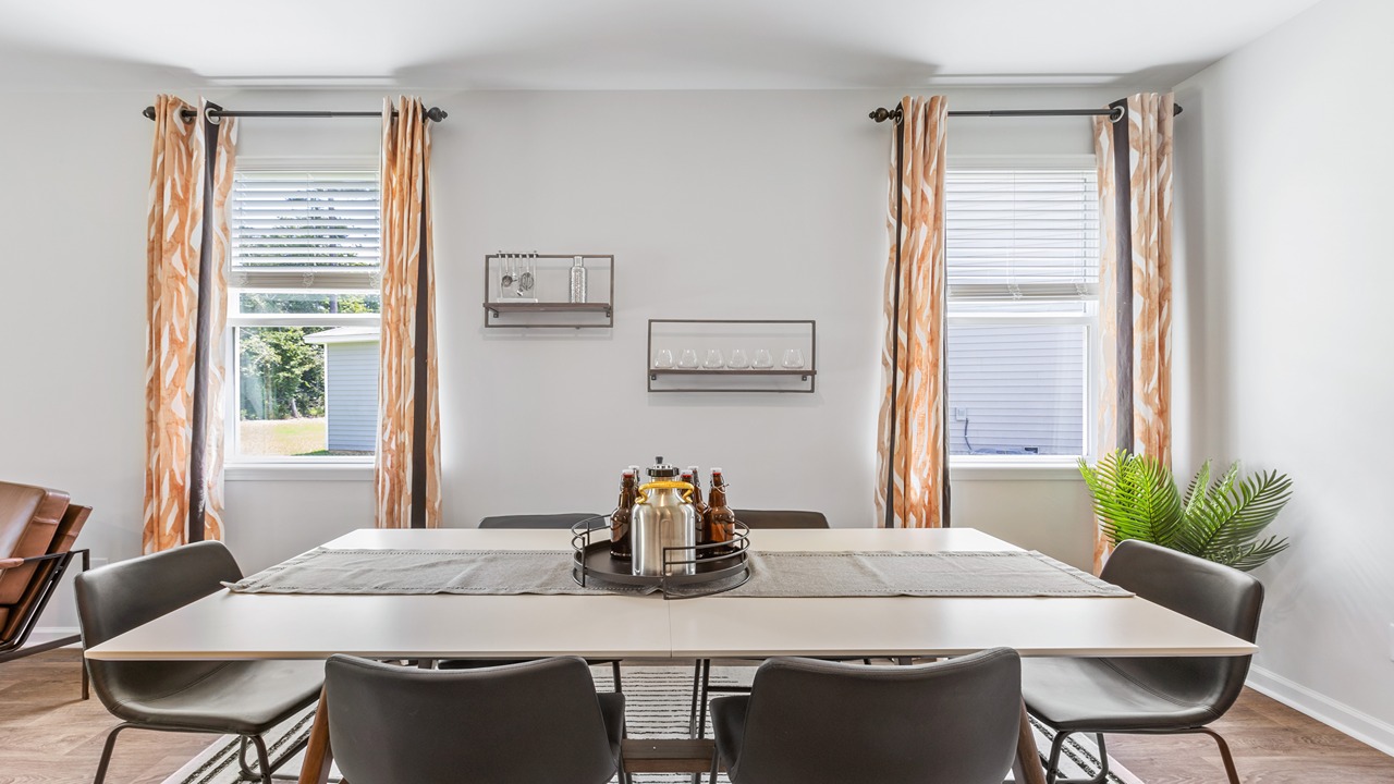 deidcated dining space