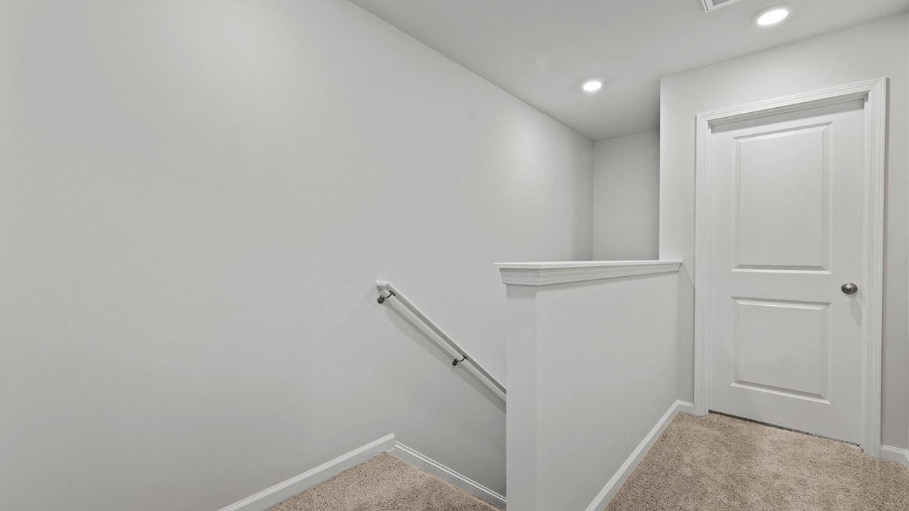 upstairs landing area