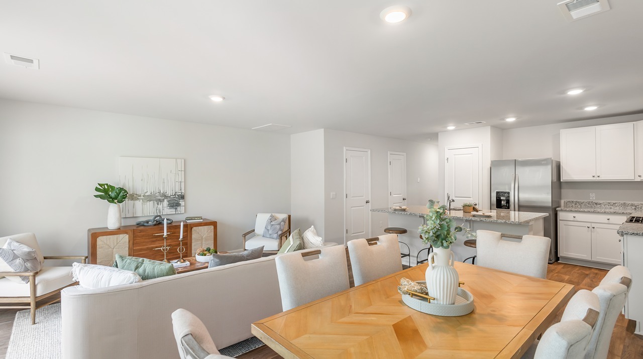 dedicated dining space