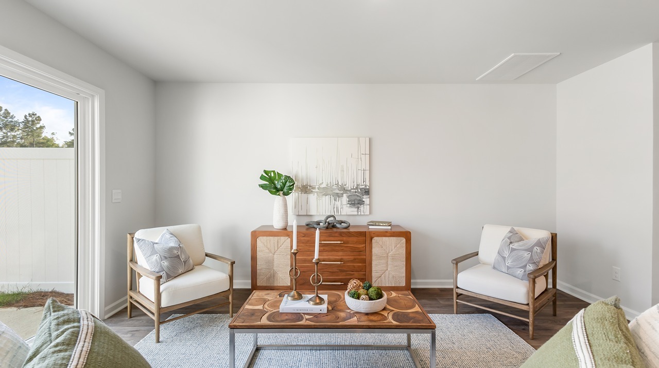 large spacious living room