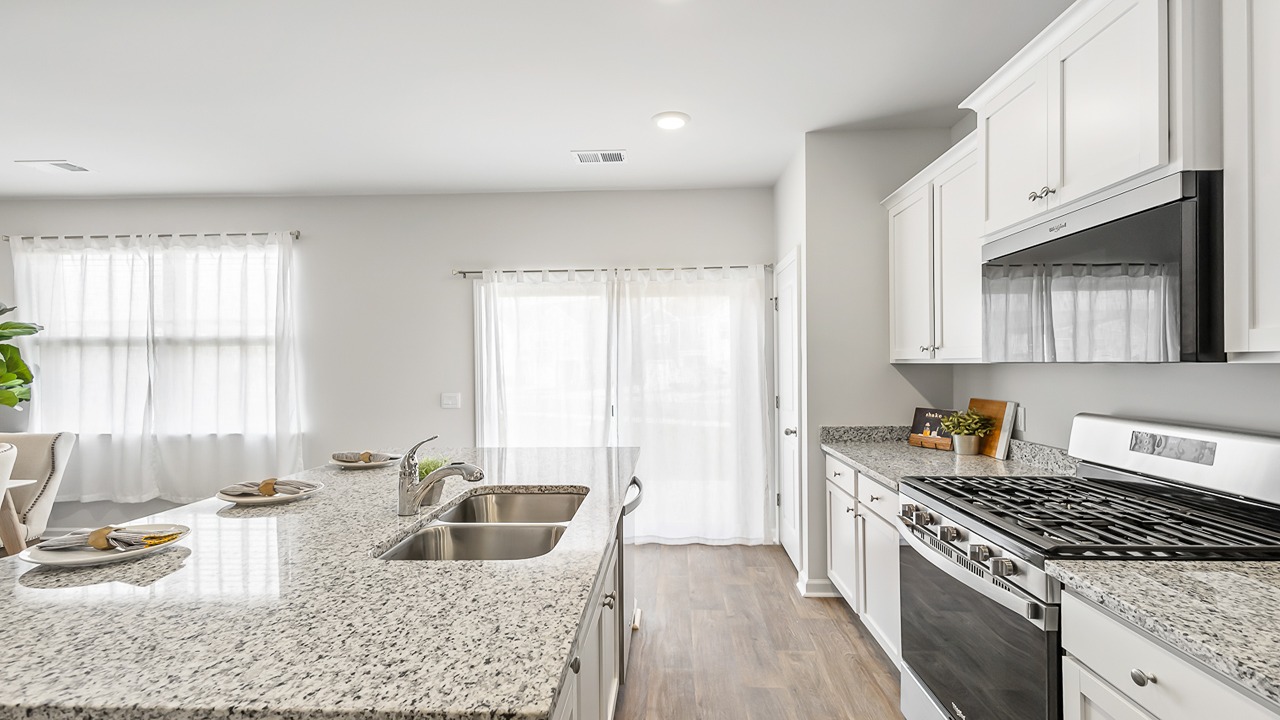 kitchen with stainless steel