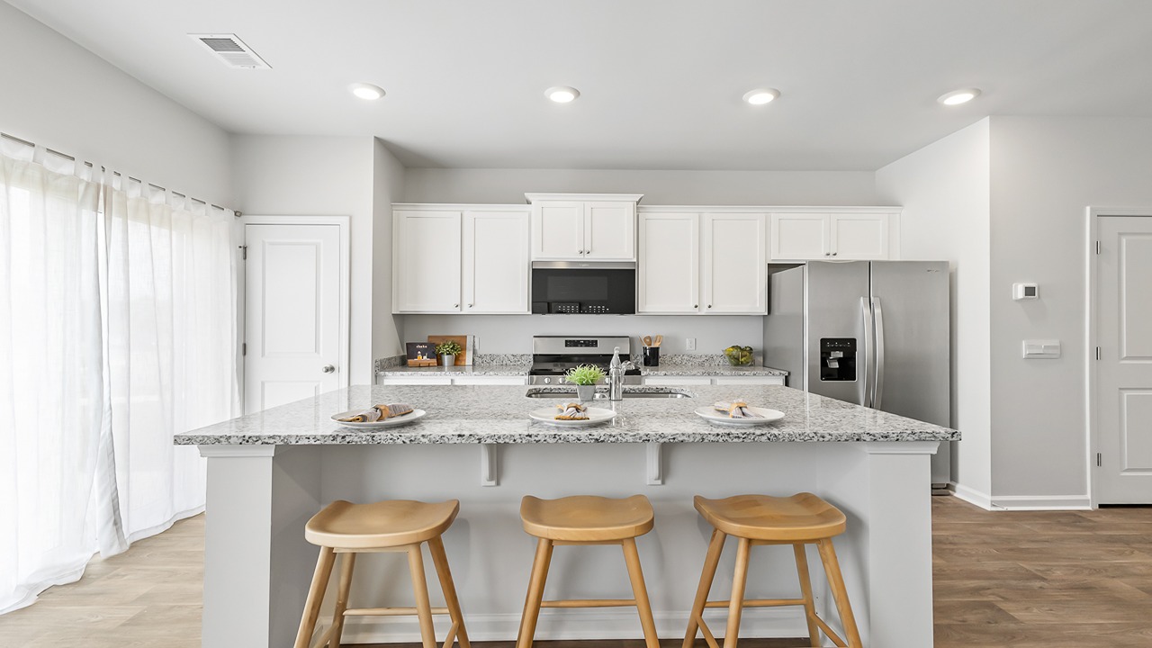 open concept kitchen
