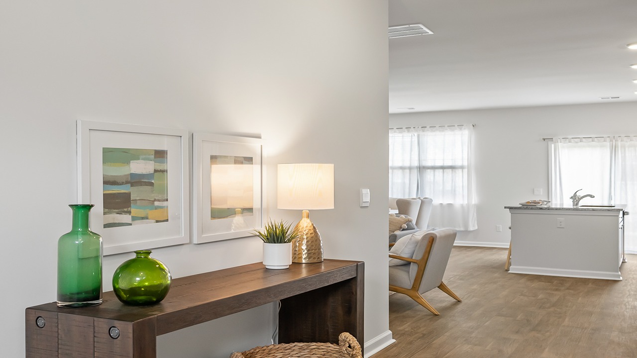 spacious entry way