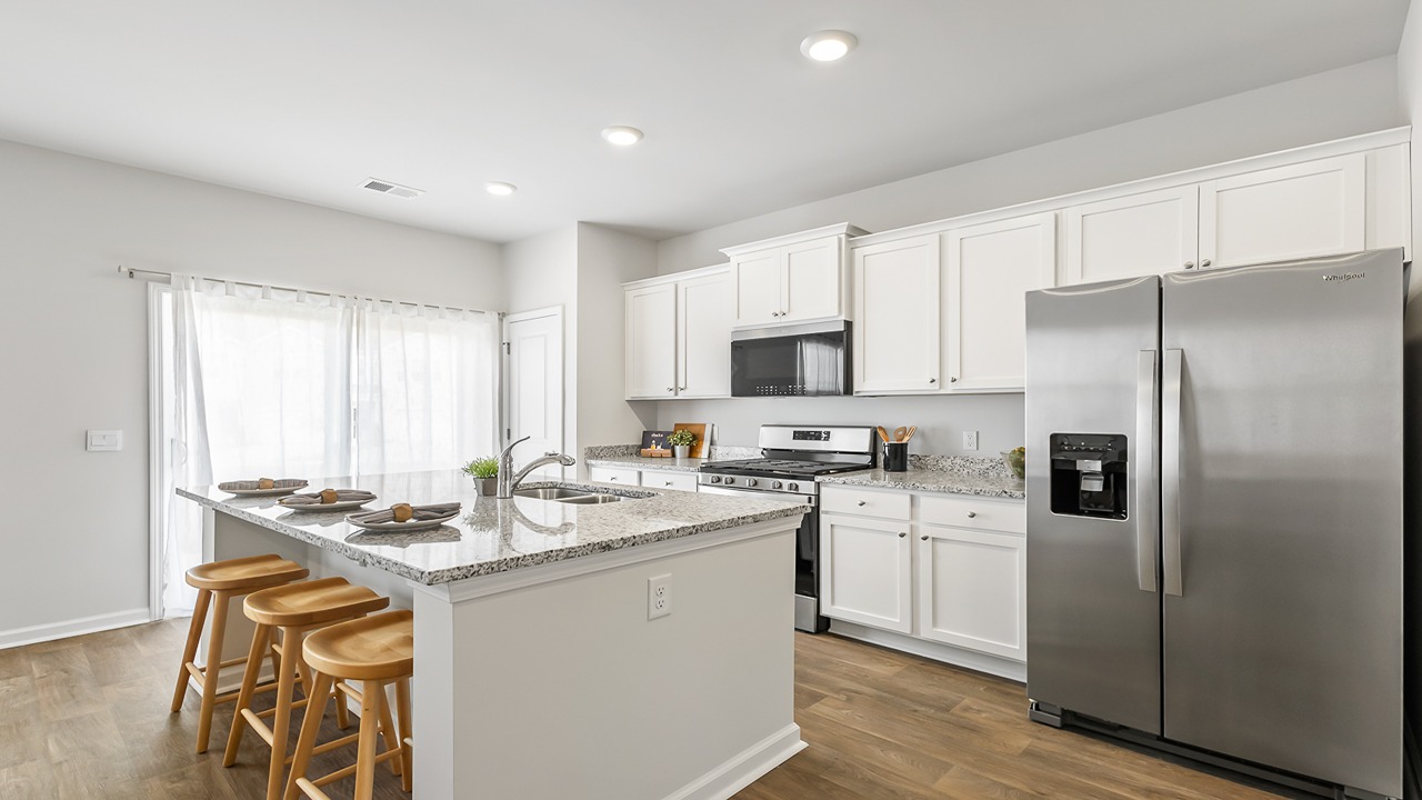 spacious kitchen
