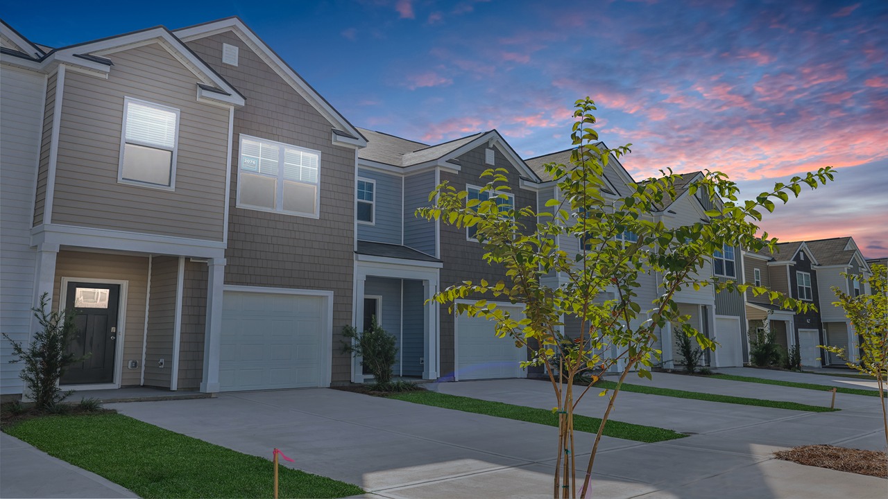 New townhomes in Moncks Corner, South Carolina, Townhomes near Charleston
