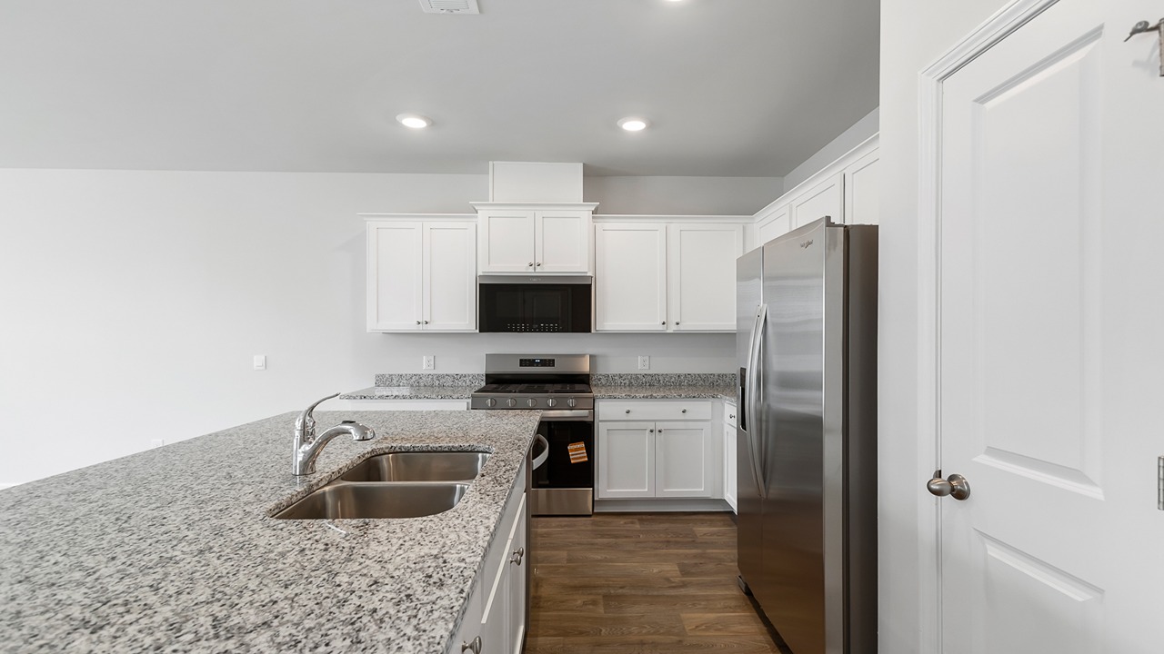 interior kitchen white cabinets