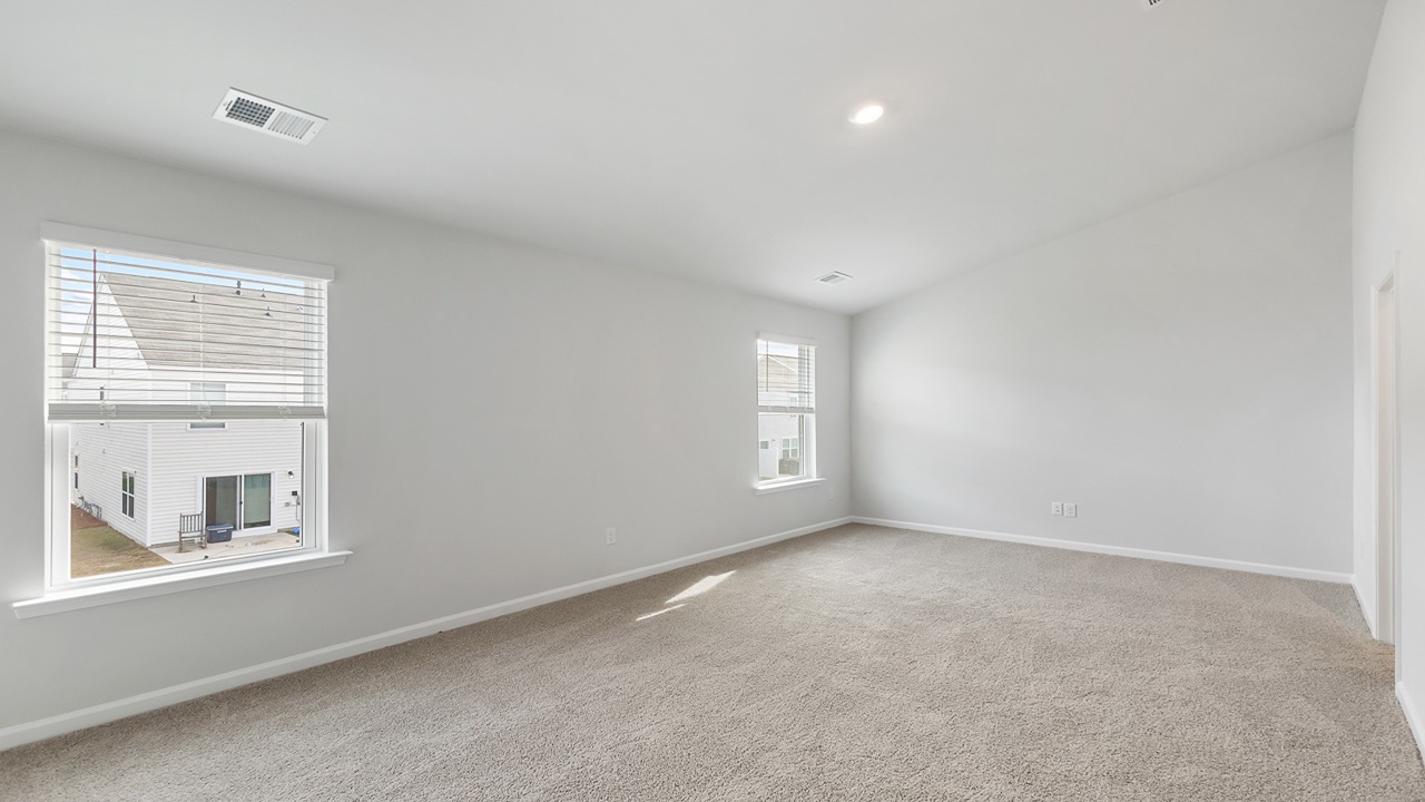 open concept living area