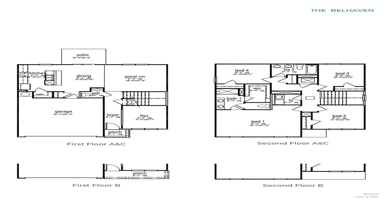 Belhaven Floorplan