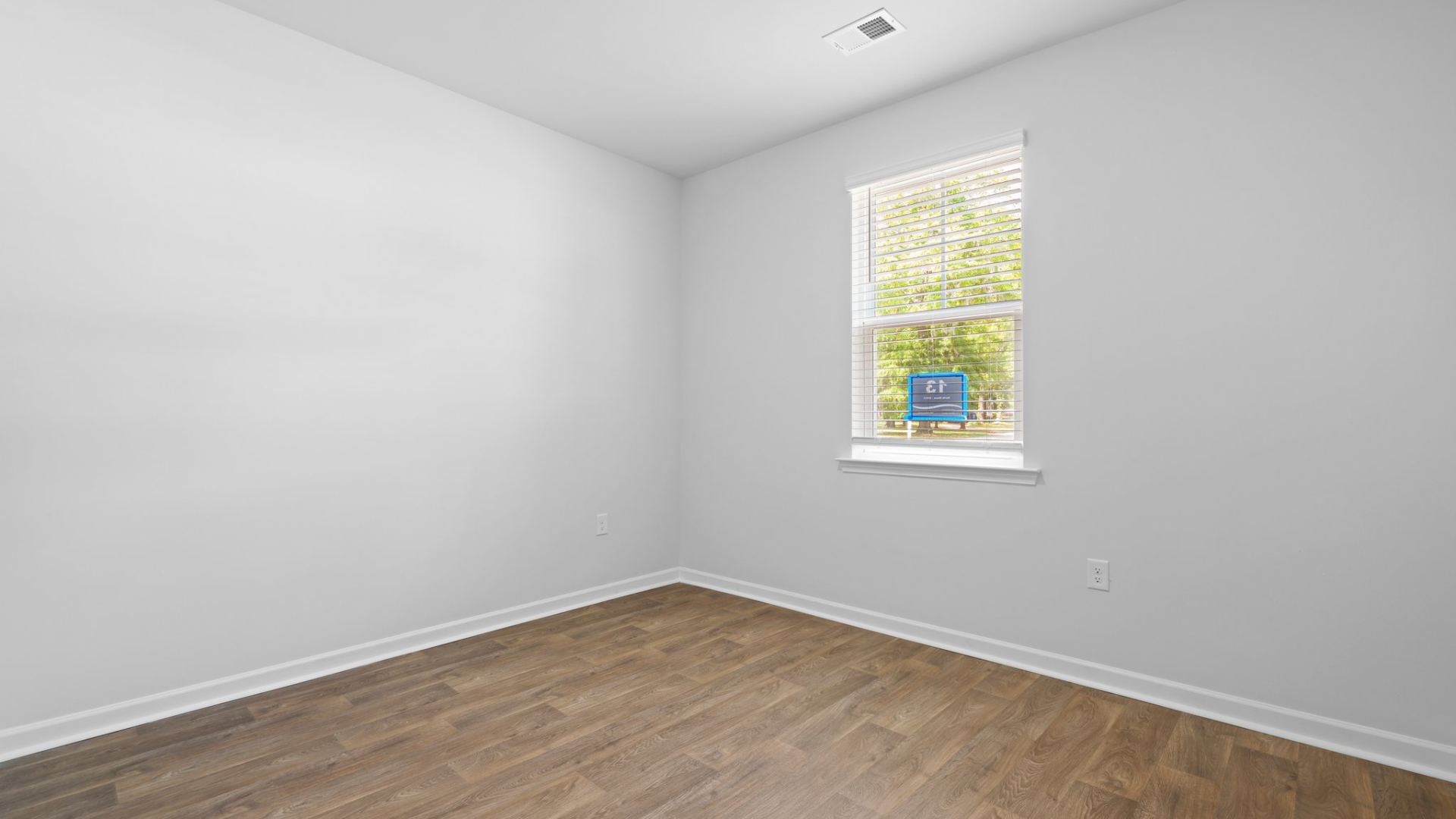 Bedroom 2 is located next to the second full bathroom.