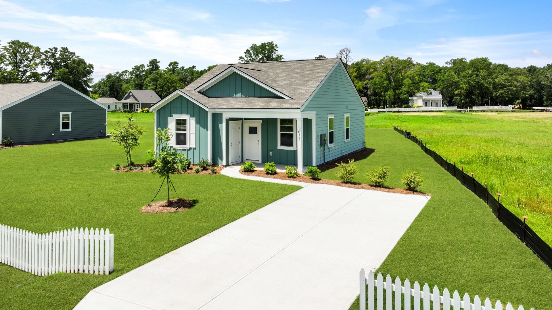The two bedroom and two bathroom Perry floorplan.