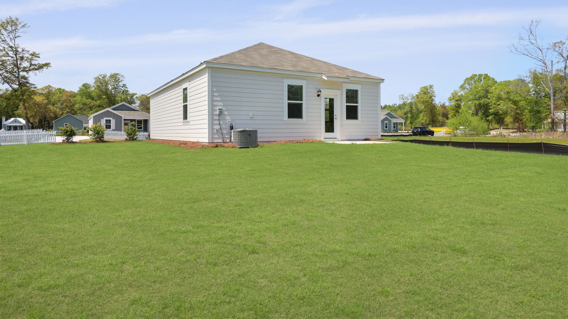 Rear exterior of the Perry floorplan.