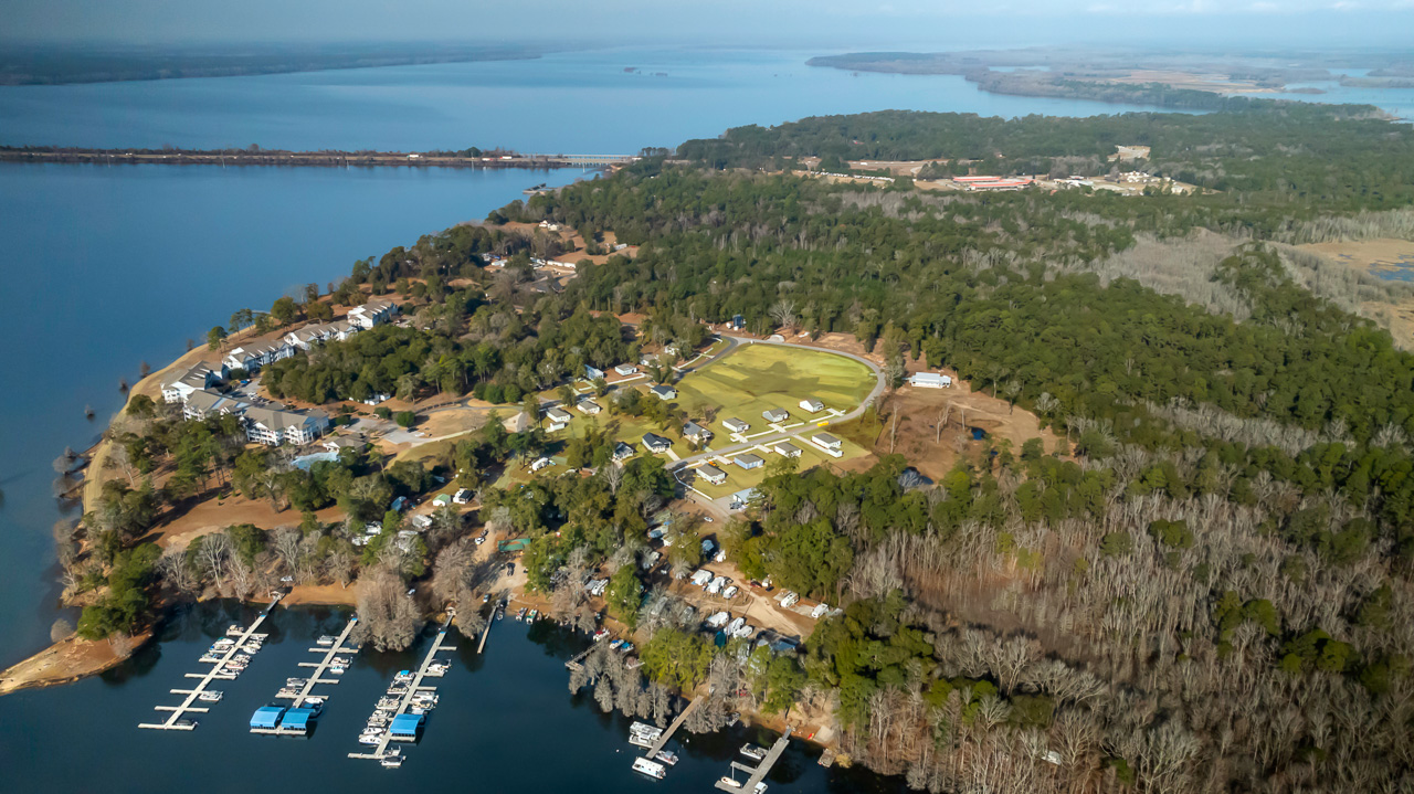 birds eye of community
