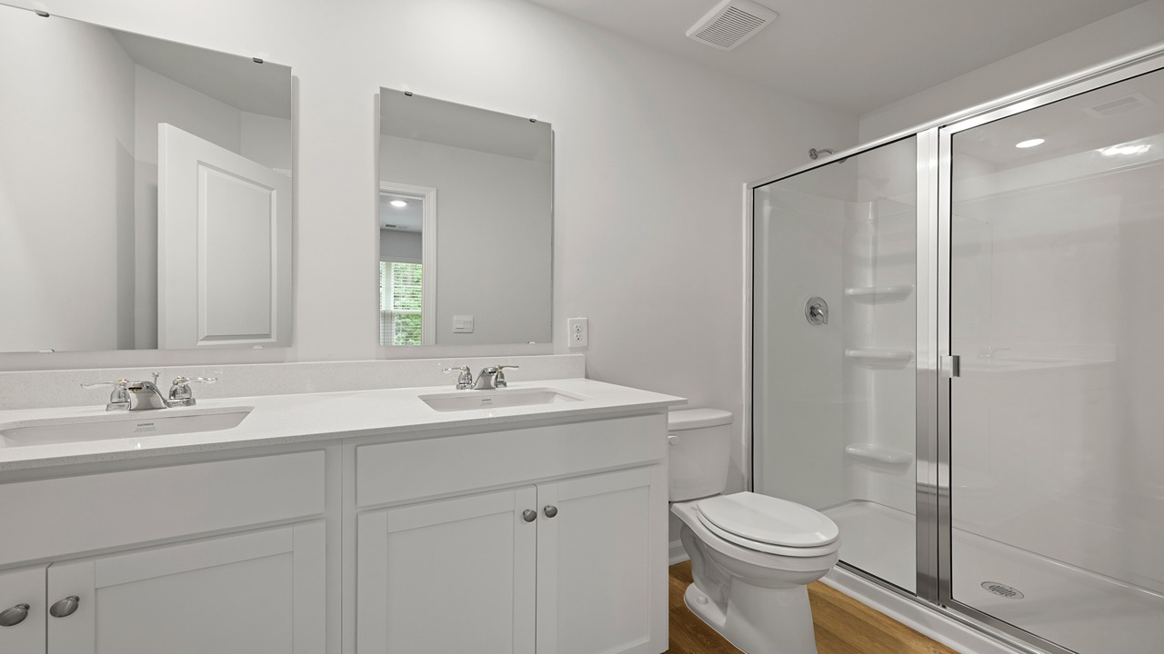 Natural lighting and spacious new construction floorplan