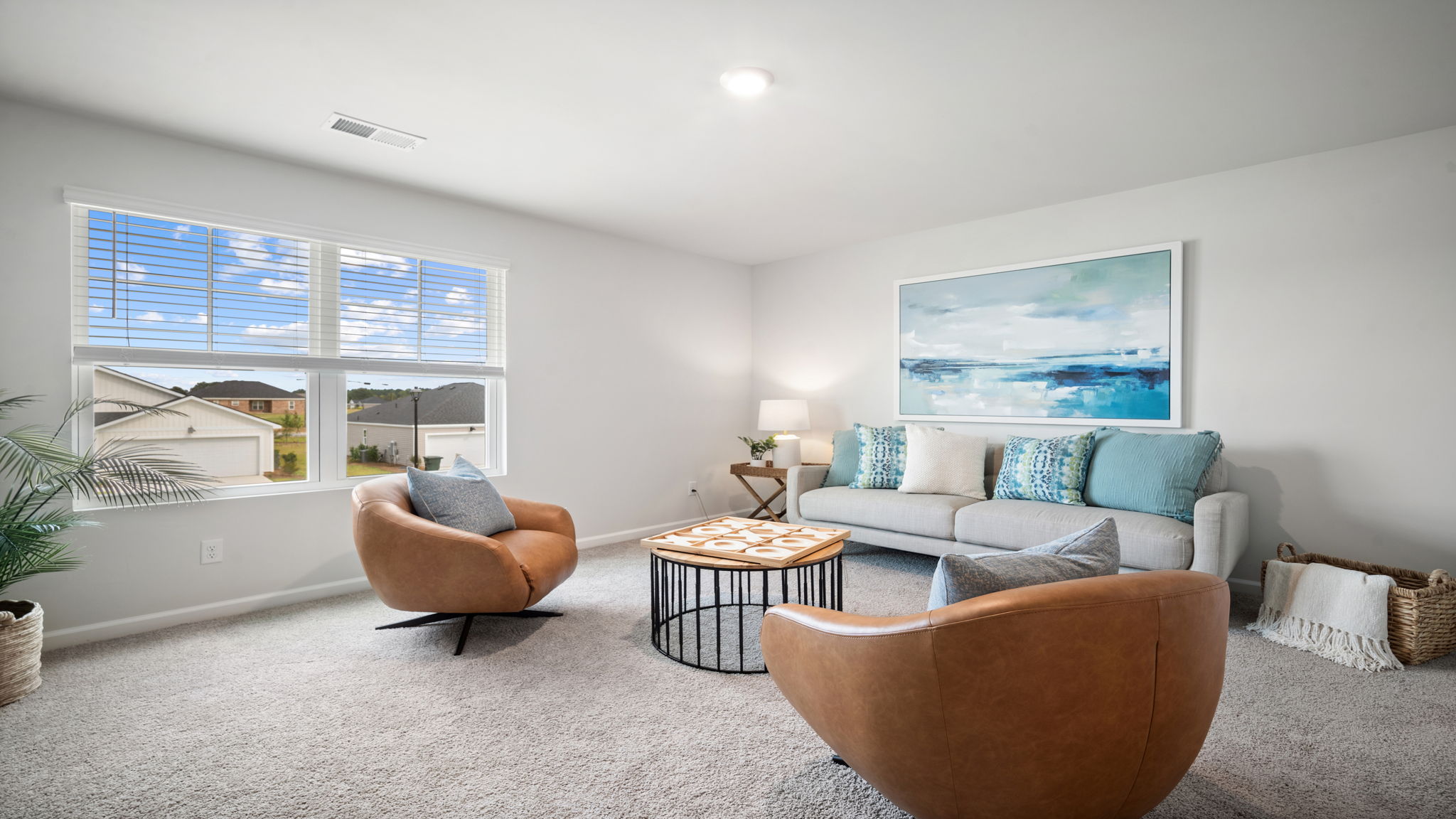 Upstairs living room