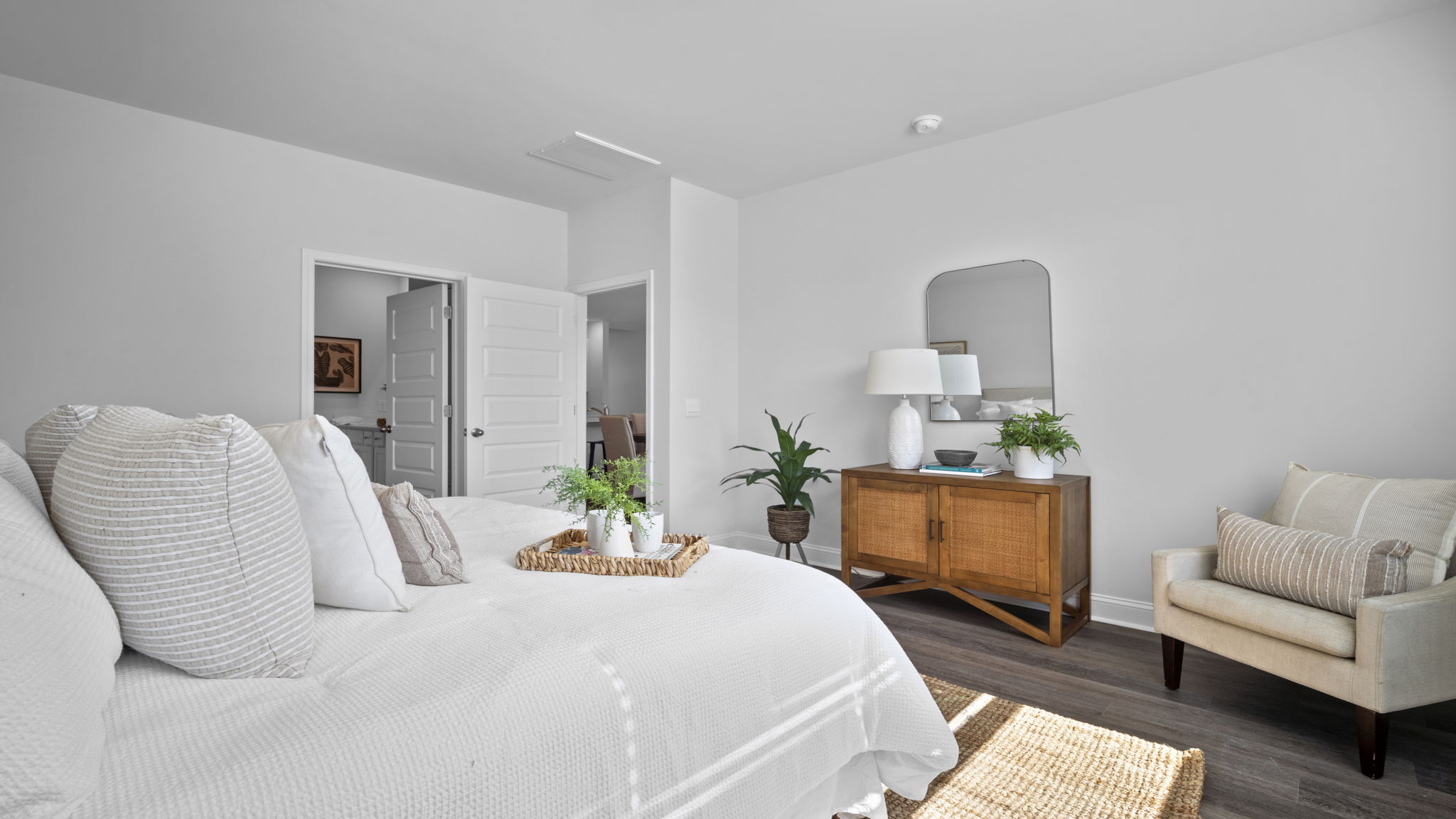 primary bedroom down