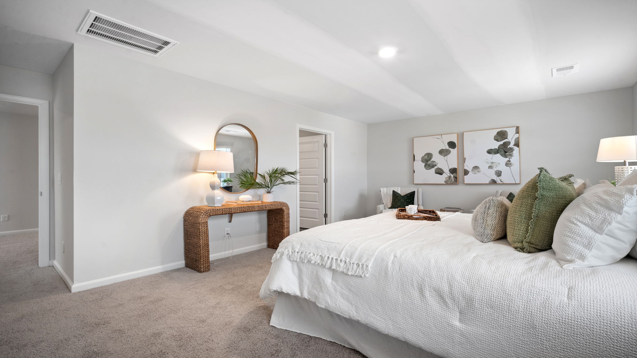 Owner’s suite in D.R. Horton Robie home designed as a relaxing retreat