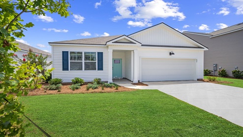 Aria front of home