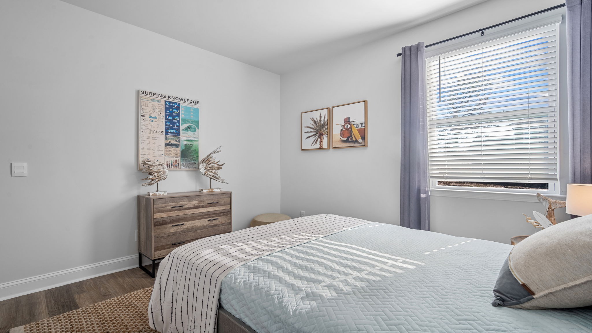 Spacious bedroom offering comfort and privacy within the thoughtfully designed Cali layout.