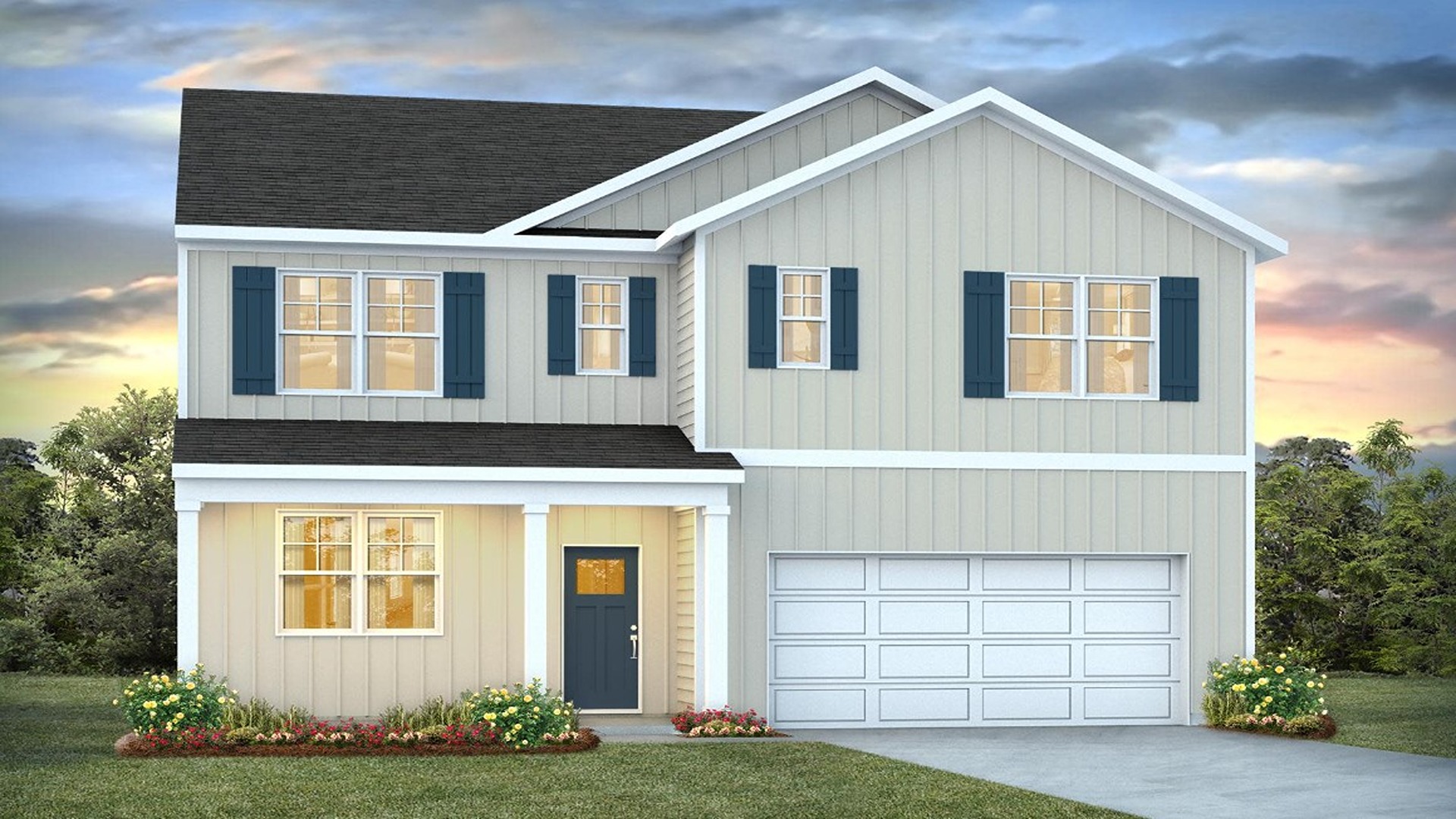 3D Rendering Hayden elevation D