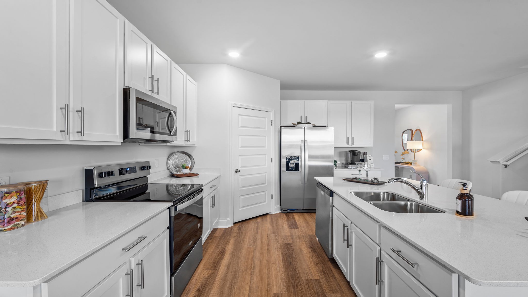 Chef-inspired kitchen designed for entertaining with open-concept living, premium finishes, and ample counter space.