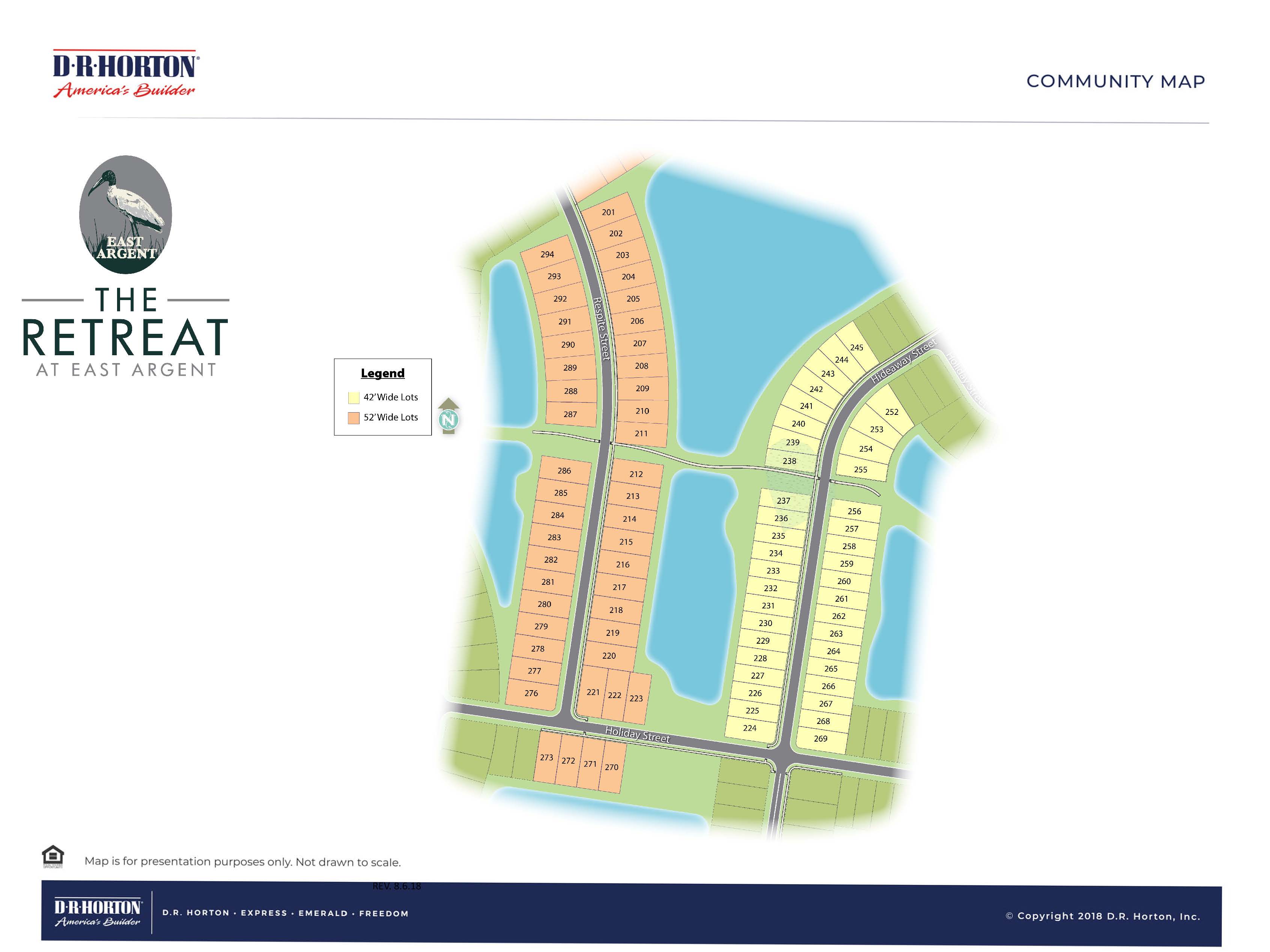 Static Lot Map