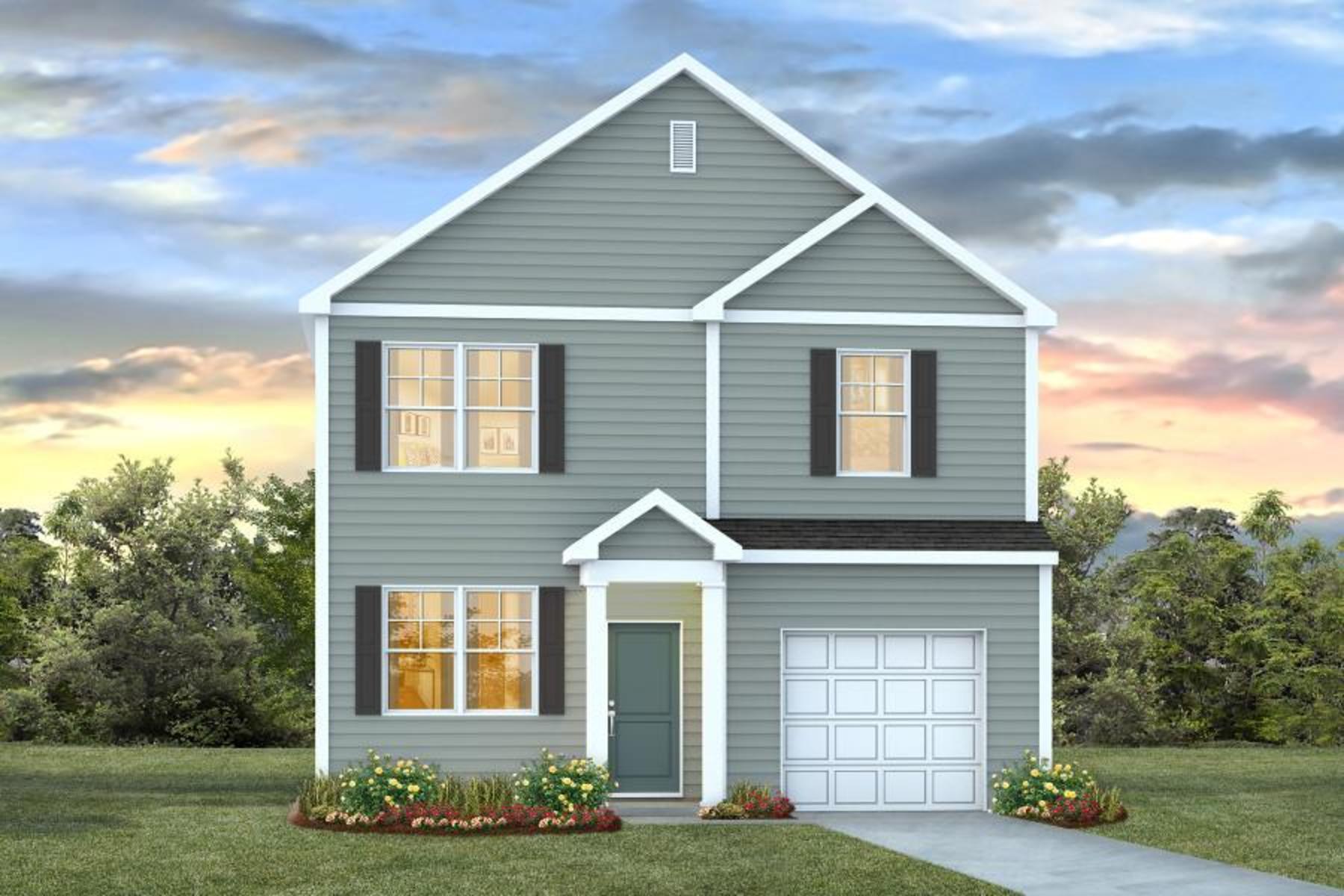 Floor Plan in The Retreat at East Argent Ridgeland, SC D.R. Horton