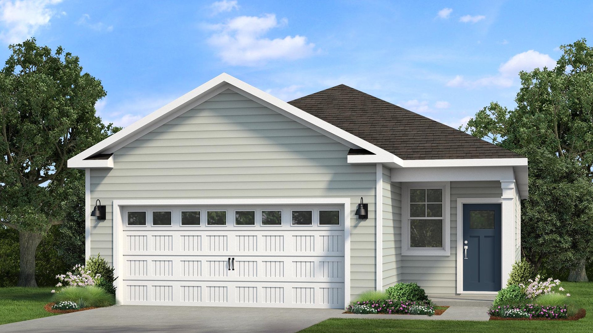Bowen A Floorplan in the Sanctuary at East Argent New Home Construction community in Ridgeland, SC
