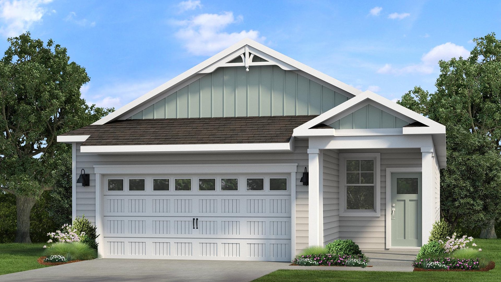 Bowen C Floorplan in the Sanctuary at East Argent New Home Construction community in Ridgeland, SC
