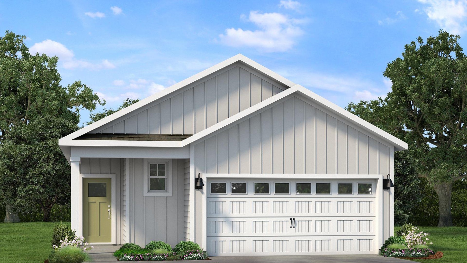 Jemison F Floorplan in the Sanctuary at East Argent New Home Construction community in Ridgeland, SC