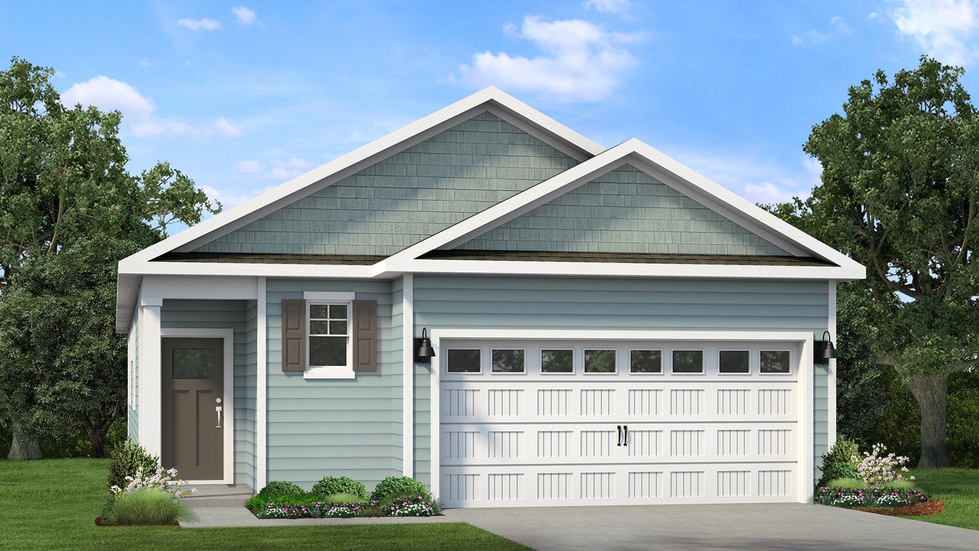 Desmond B Floorplan in the Sanctuary at East Argent New Home Construction community in Ridgeland, SC