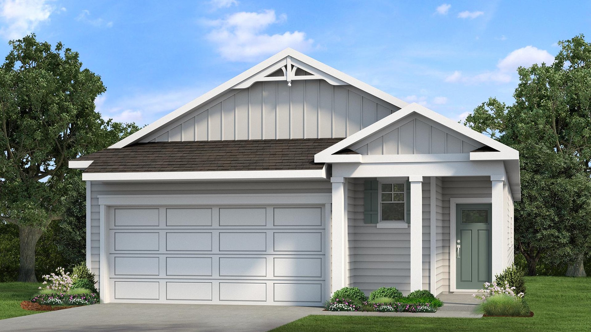 Desmond C Floorplan in the Sanctuary at East Argent New Home Construction community in Ridgeland, SC