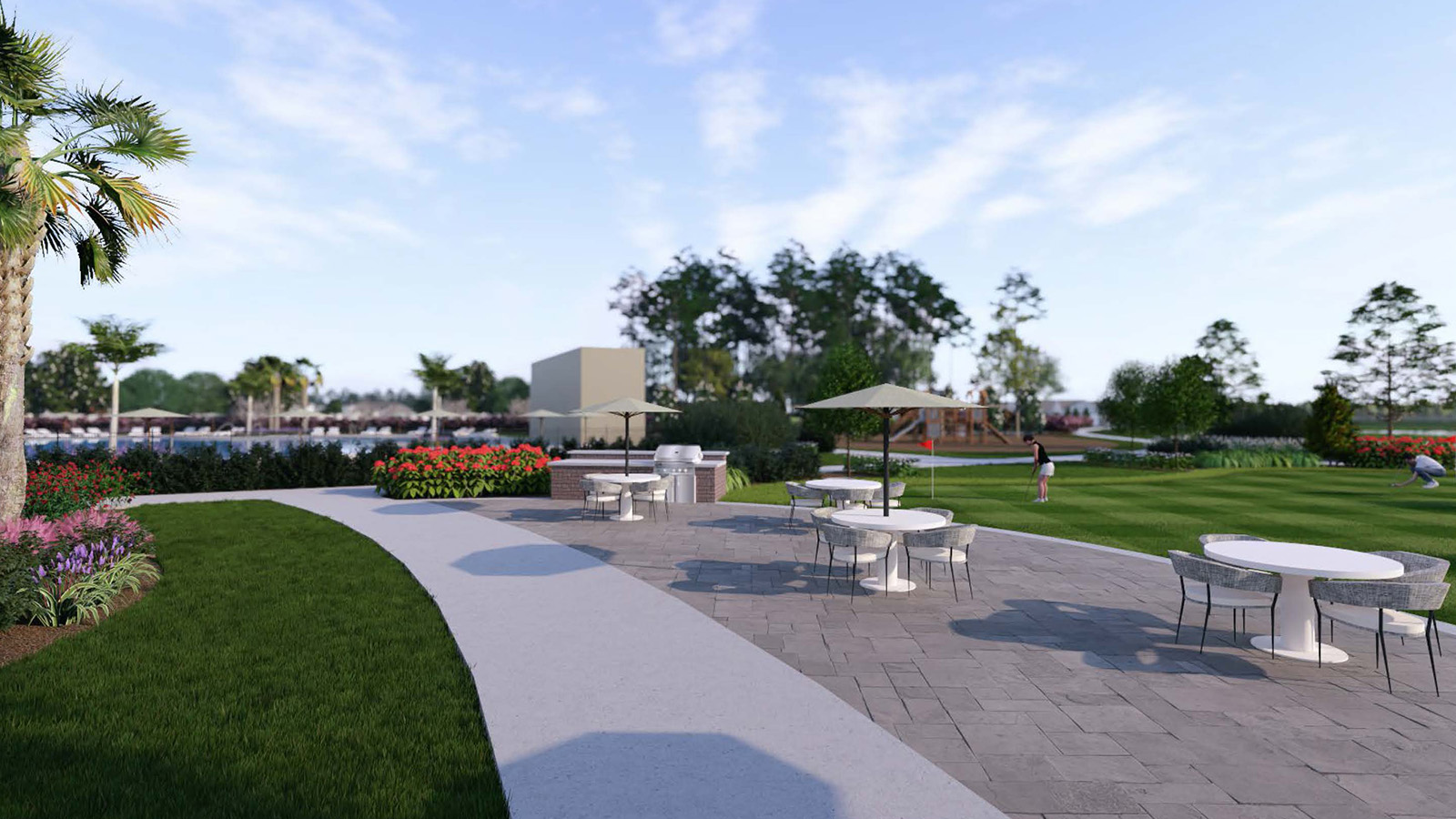 seating at amenity