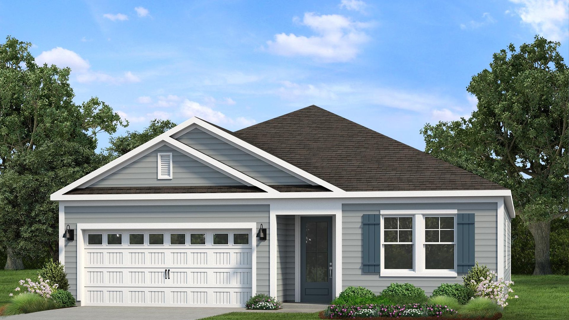 Aberdeen D floor plan in the Sanctuary at East Argent in Ridgeland, SC